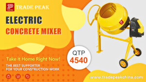 electric concrete mixer