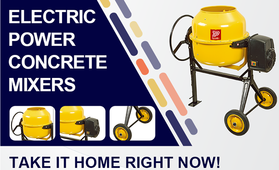 You must know the useful portable cement mixer 2 electrtic concrete